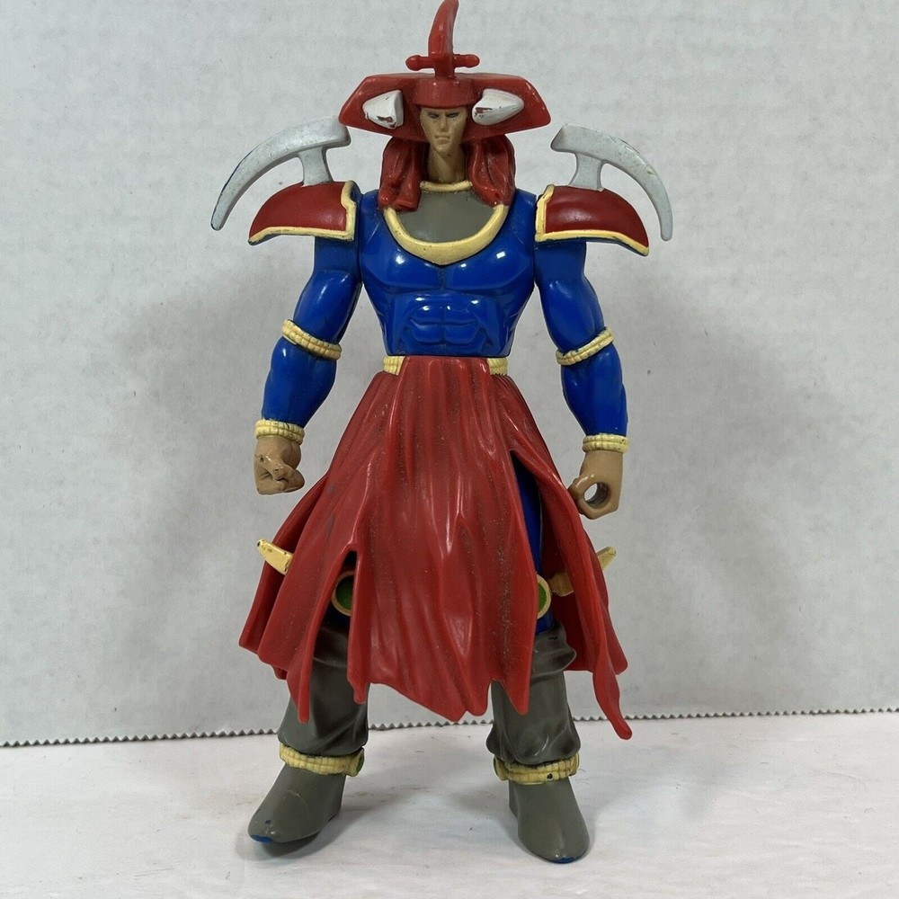 VTG FLAME SWORDSMAN 1996 Yu-Gi-Oh 6.5" Action Figure Kazuki Takahashi Anime